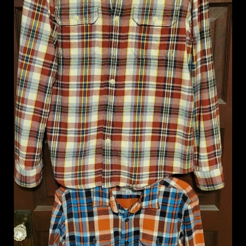 American Eagle Flannel Lot Men's